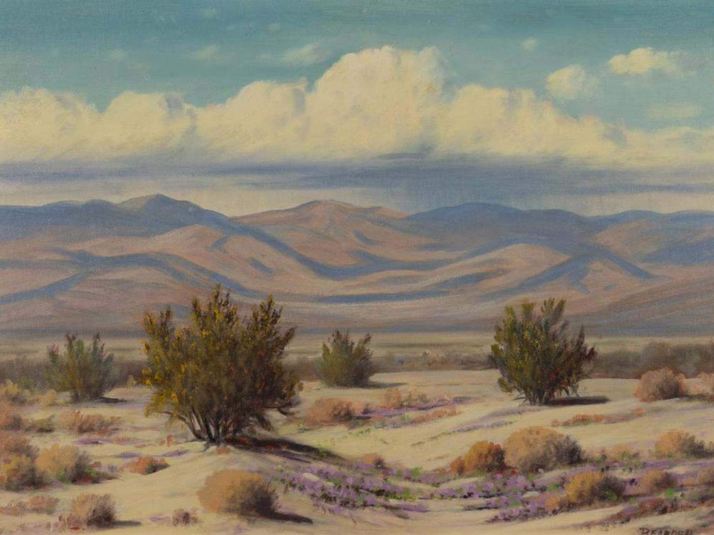 Edward Carpenter Bearden (1919-1980) - Desert Verbena