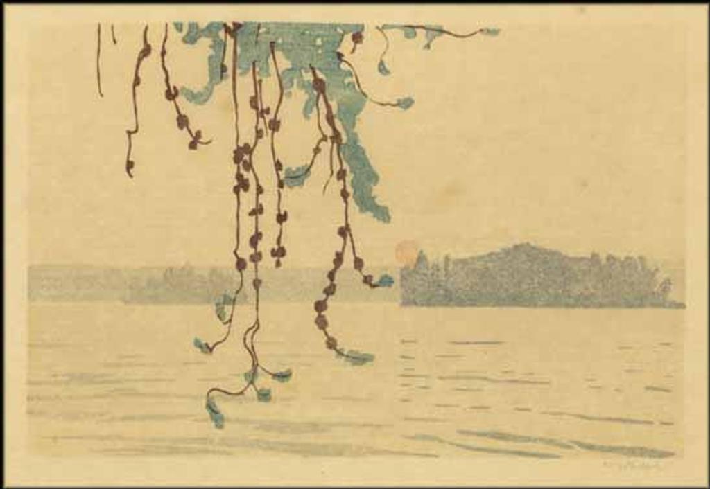 Walter Joseph (W.J.) Phillips (1884-1963) - Smoke Haze, Lake of the Woods