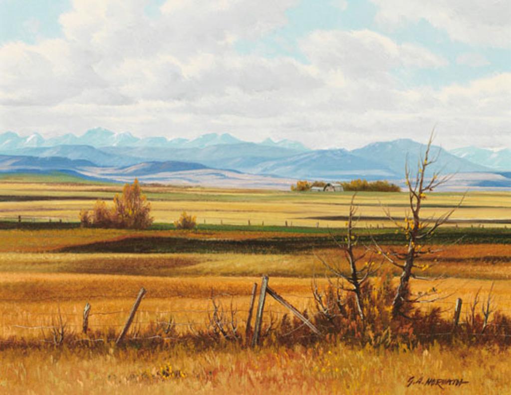 George A. Horvath (1933-2012) - Near Pincher Creek