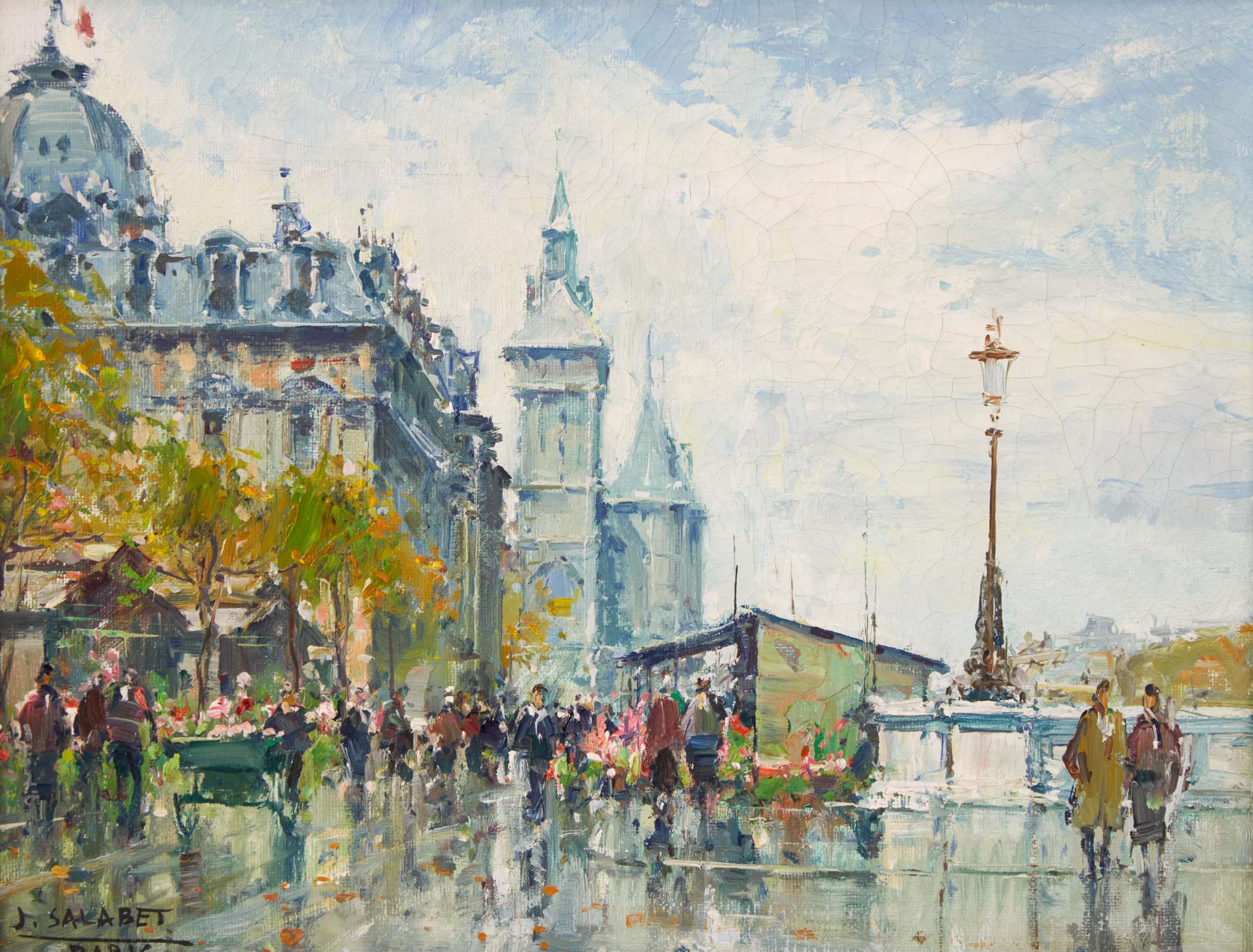 Jean Salabet - Quai De L'hôtel De Ville