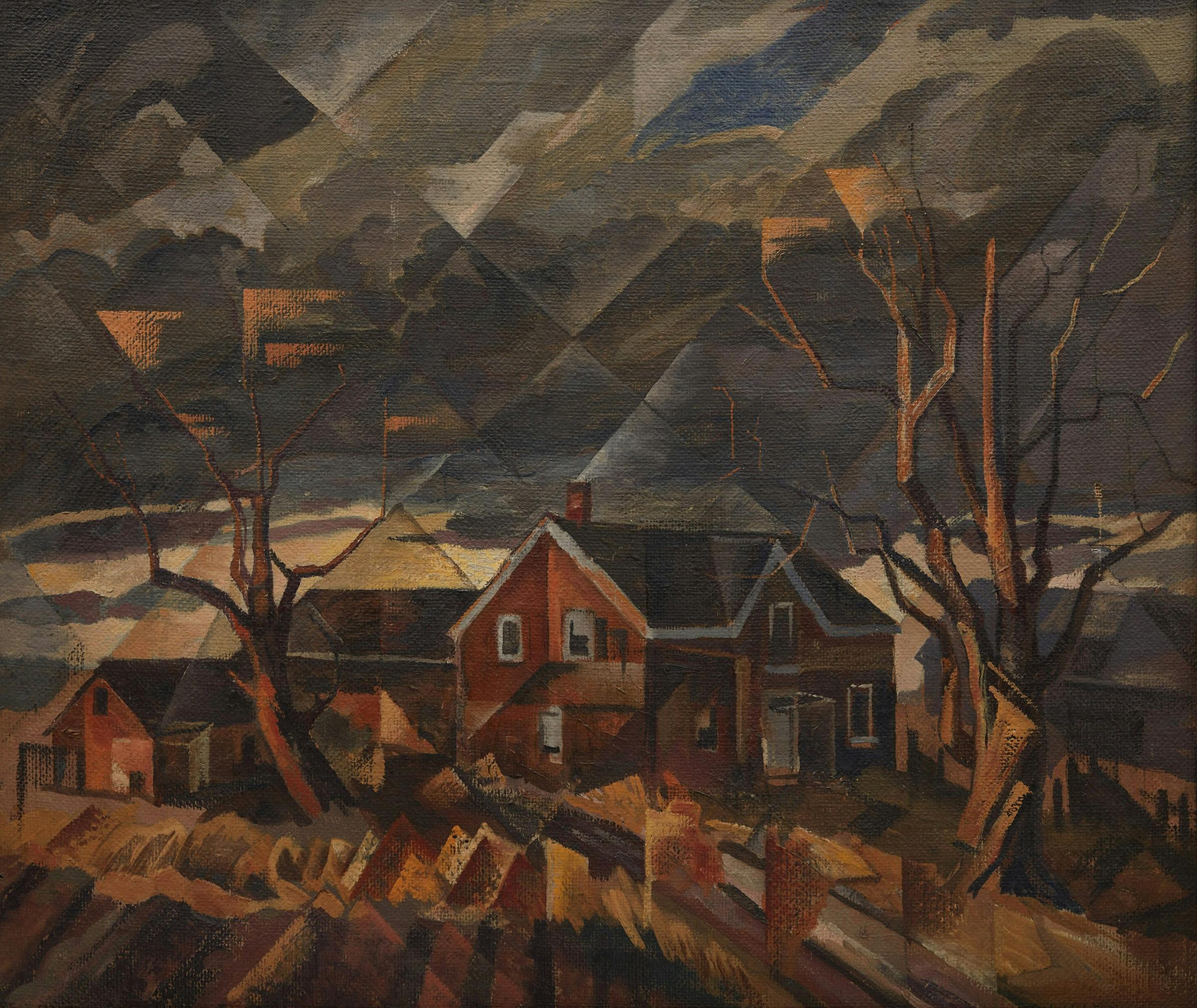 Frederick Alexander Fraser (1897-1975) - Untitled (Before the Storm)