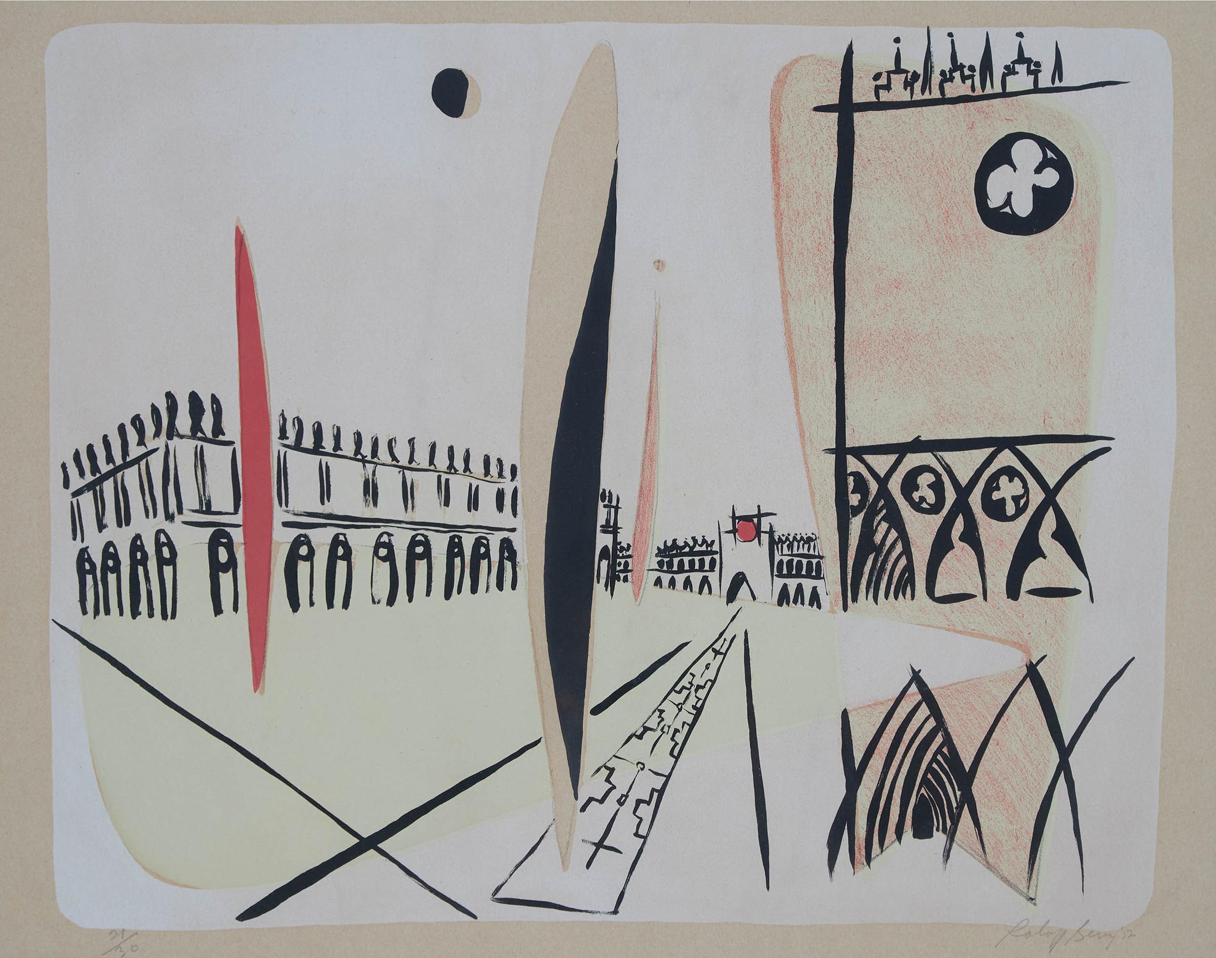 Roloff Beny (1924-1984) - Untitled (Piazza San Marco, Venice), 1952