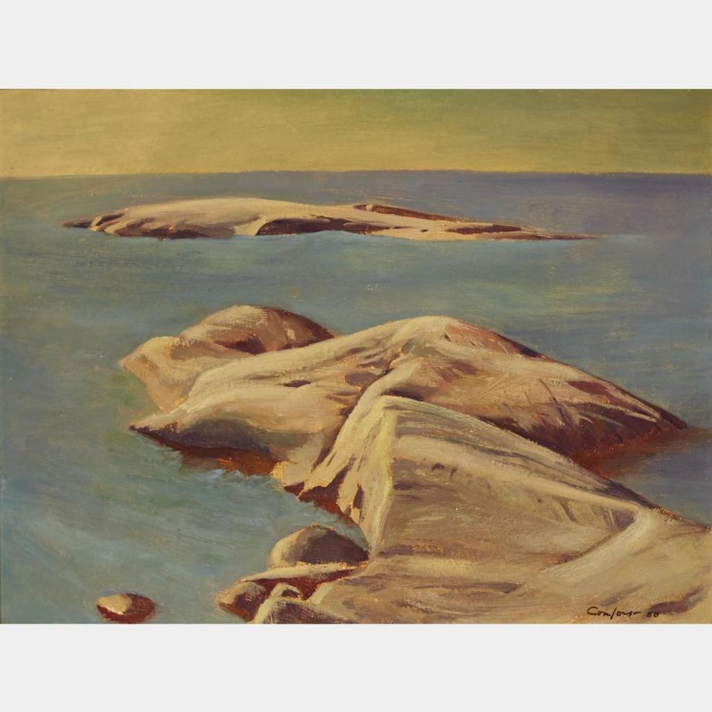 Charles Fraser Comfort (1900-1994) - Split Rock, Georgian Bay, Ontario