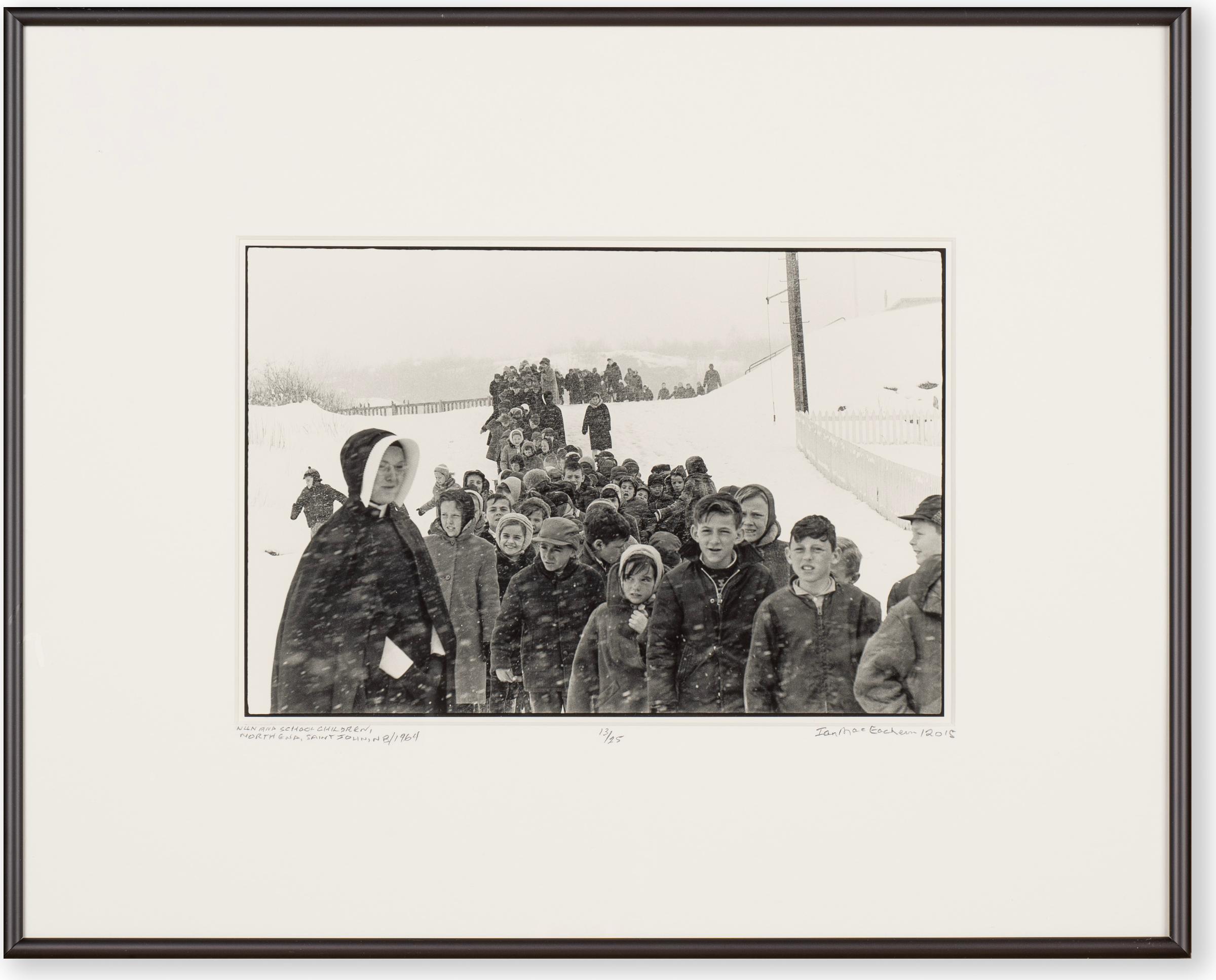Ian MacEachern - Nun and School Children - North End, Saint John