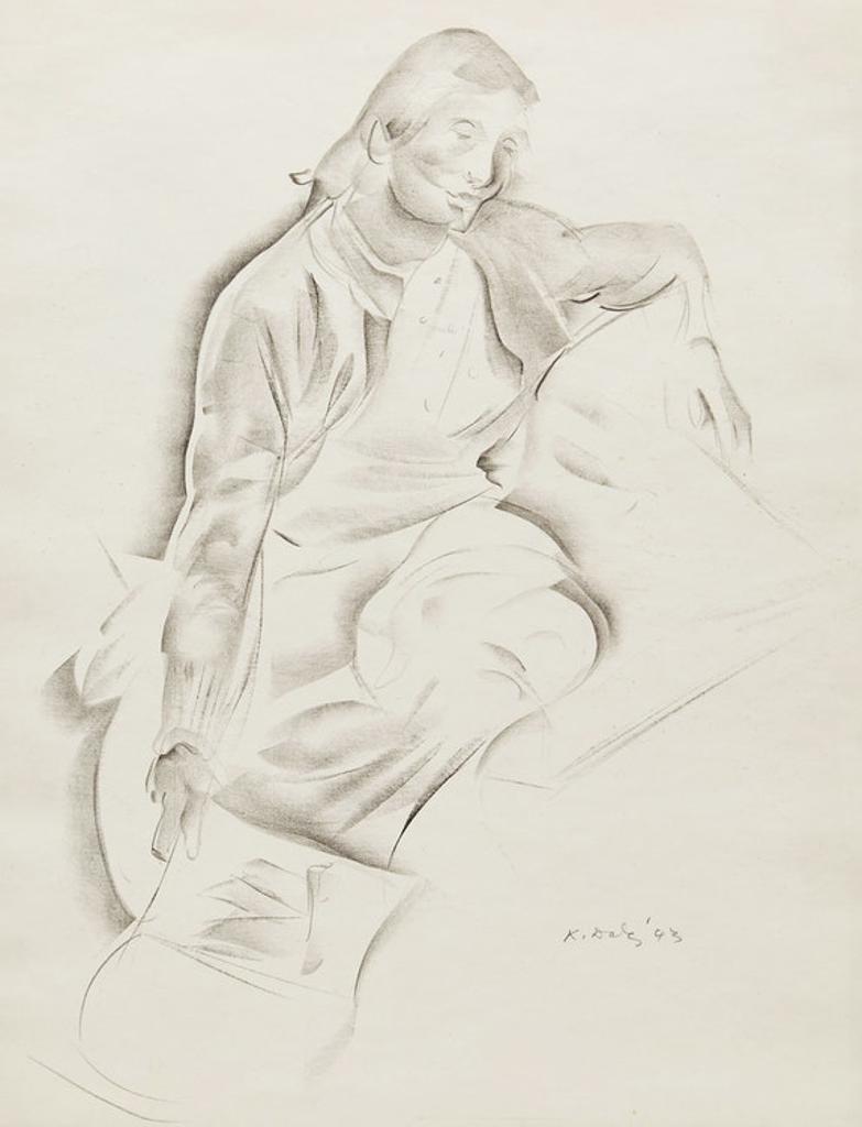 Kathleen Frances Daly Pepper (1898-1994) - Seated Figure