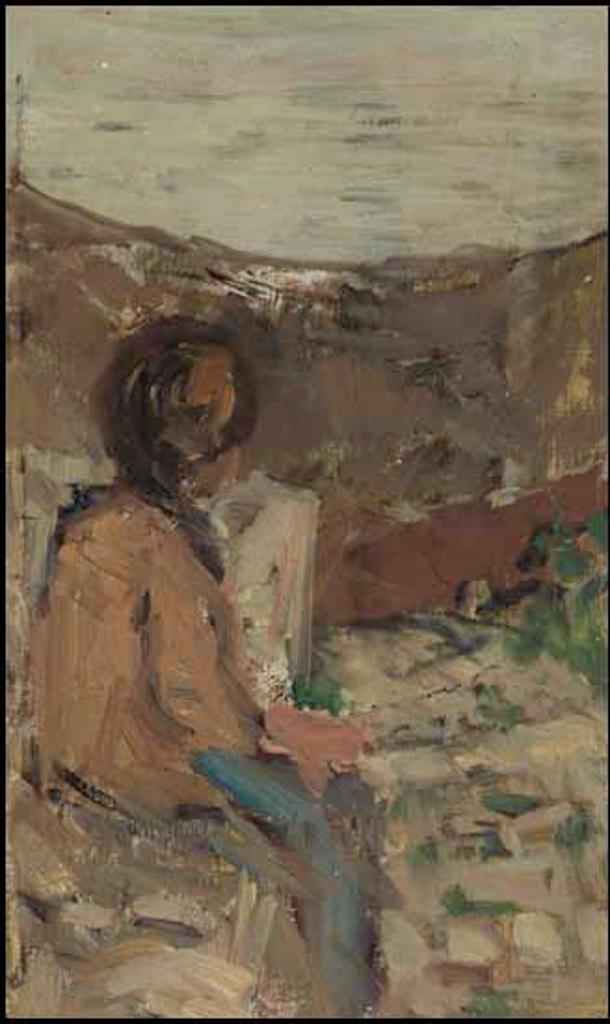 James Wilson Morrice (1865-1924) - Figure and Landscape, Capri