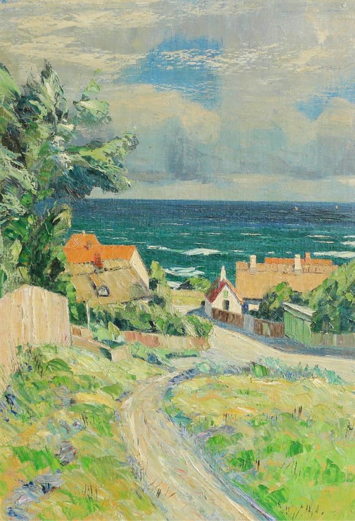 Arthur Nielsen (1883-1946) - Frisk Summerdag, Tisuilde (North End Of Island Of Zeeland, Denmark)