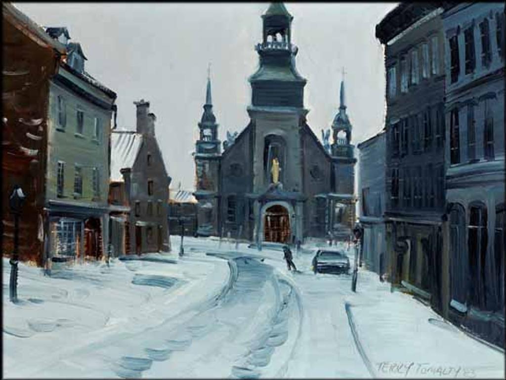 Terry Tomalty (1935) - Bonsecours Street, Old Montreal