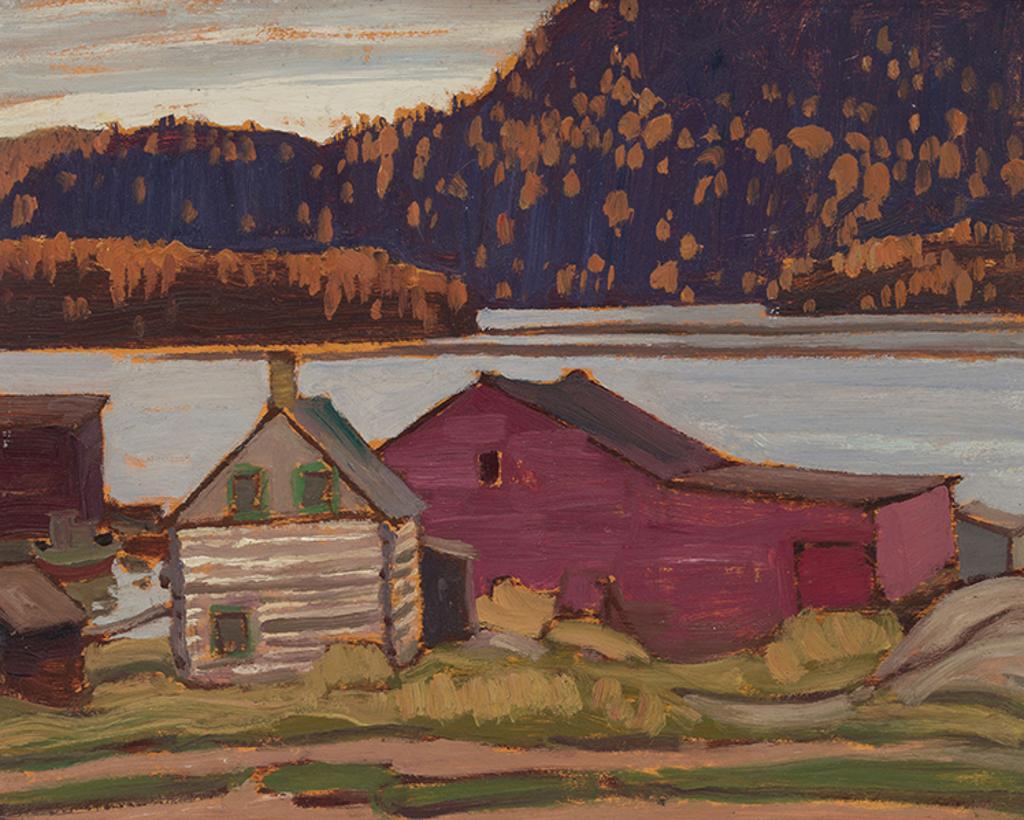 Lawren Stewart Harris (1885-1970) - Lake Superior Sketch XCVII
