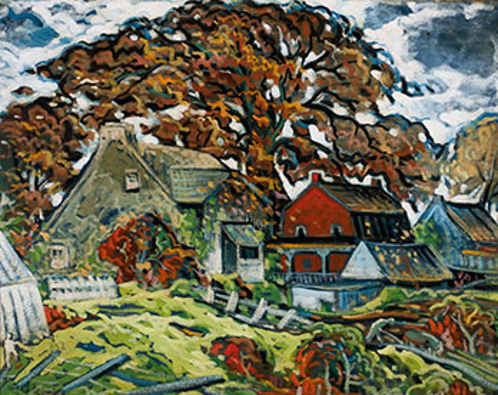 Marc-Aurèle Fortin (1888-1970) - Landscape, Upper Sainte-Rose