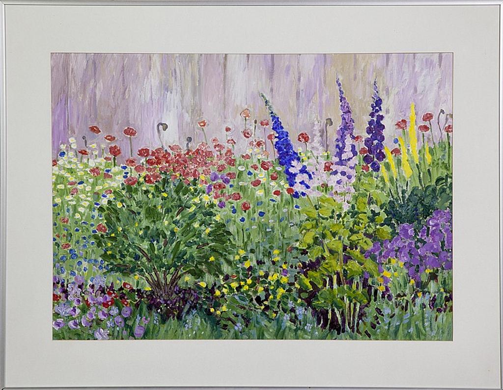 Marge Berry (1919-2005) - Untitled - Untitled (Flower Garden)