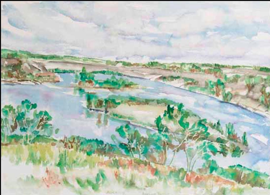 Adeline Rockett (1929) - View of the North Saskatchewan River (02729/2013-1647)