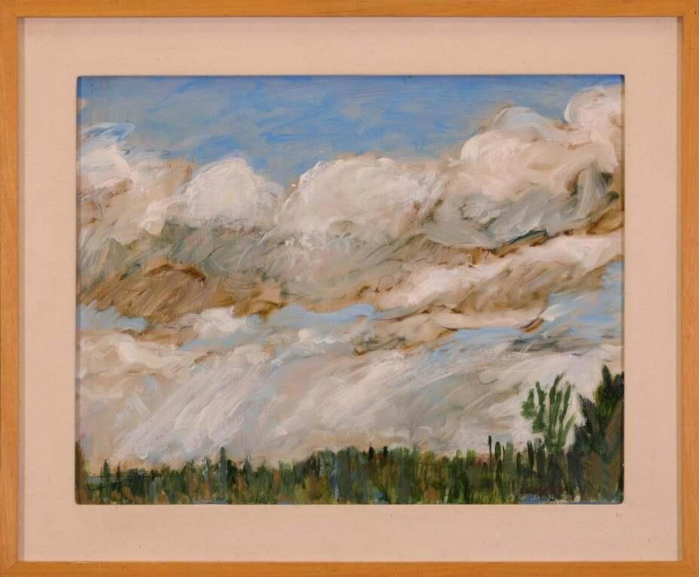 Ronald L. (Ron) Myren (1937-2003) - Cloud Study Near Alexis Lake B.C.; 1989