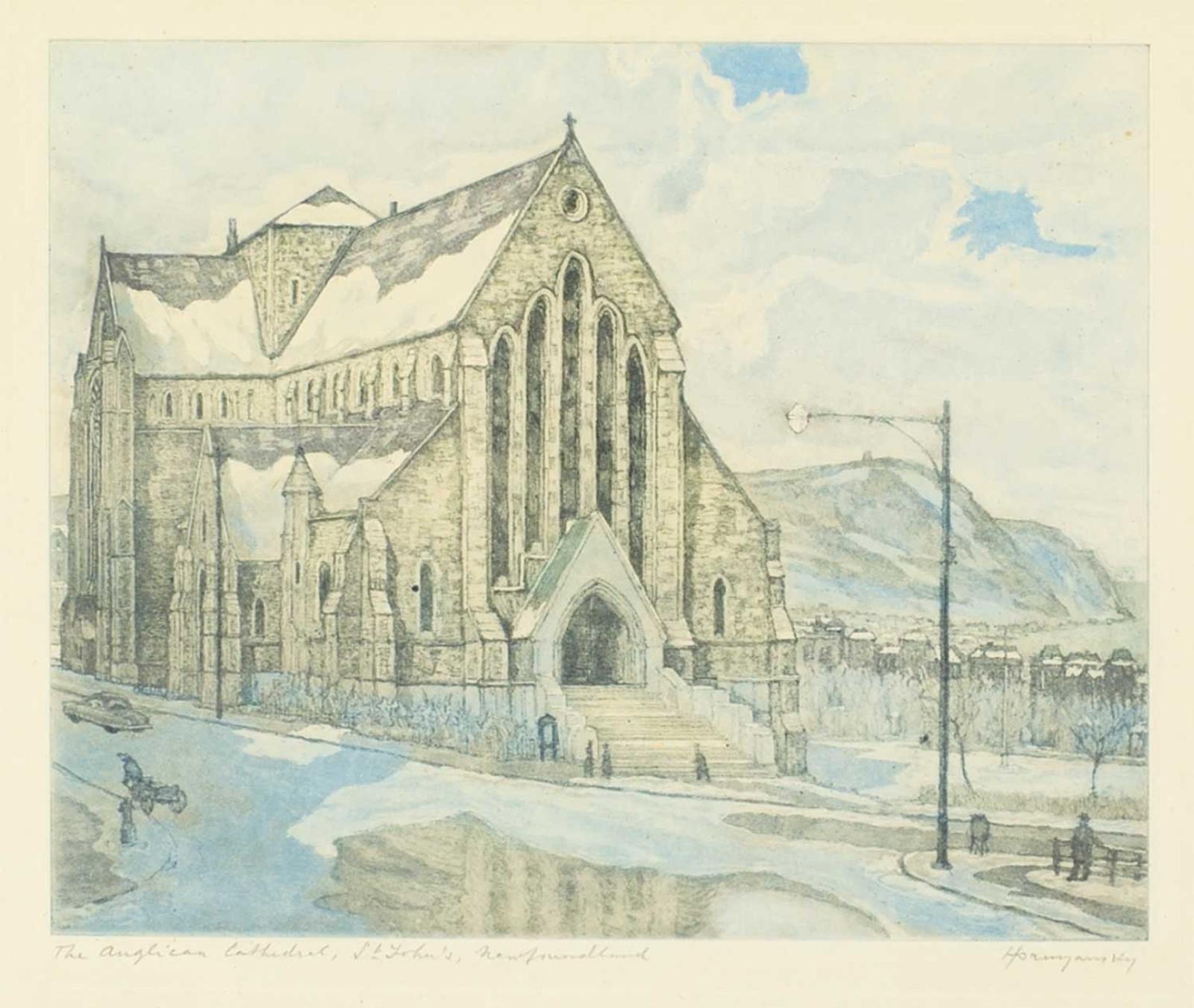 Nicholas Hornyansky (1896-1965) - The Anglican Church, St. John's, Newfoundland
