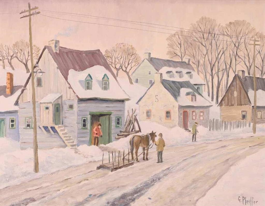 Gordon Edward Pfeiffer (1899-1983) - The Beauport Road; 1968