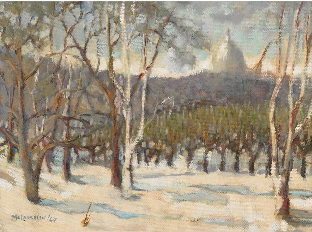 Isabel Grace McLaughlin (1903-2002) - Winter In The Park