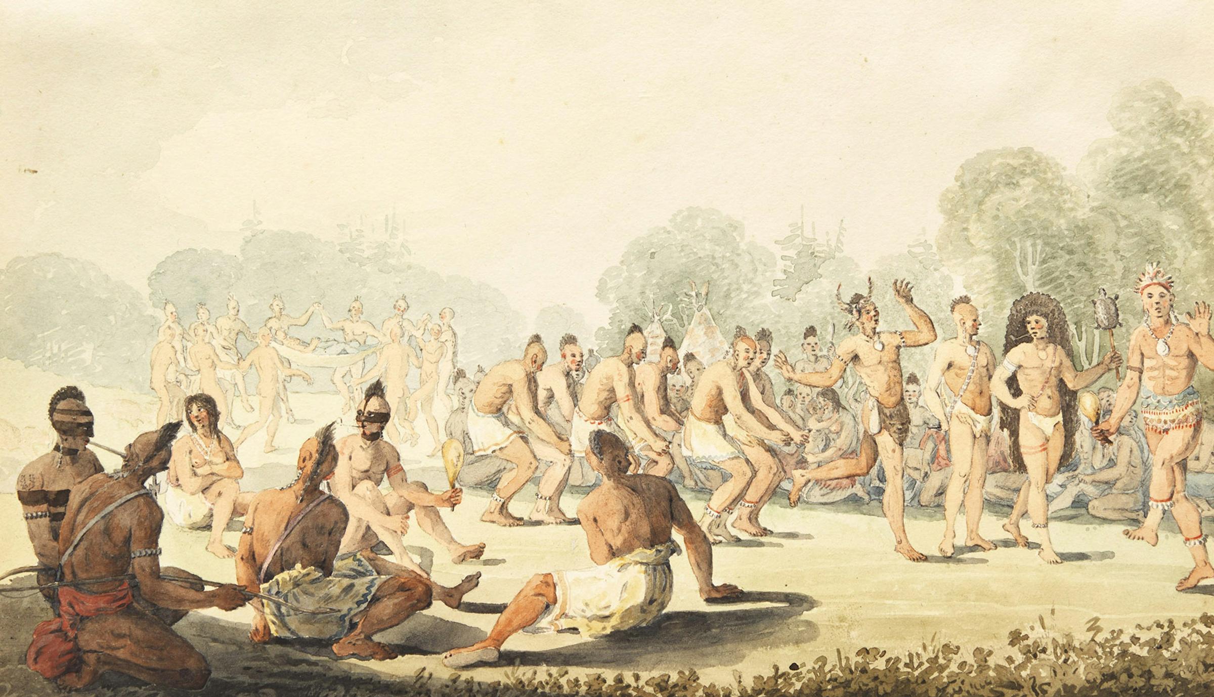 George Heriot (1766-1844) - Dance for Recovery of the Sick