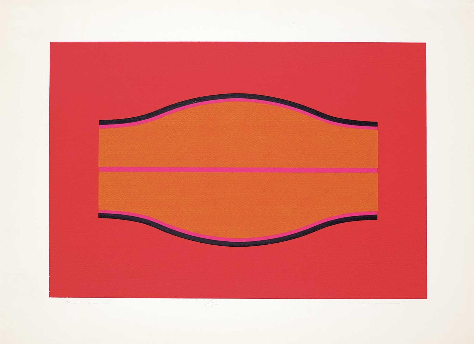 Harry Mitsuo Kiyooka (1928-2022) - Red Swell  #25/25