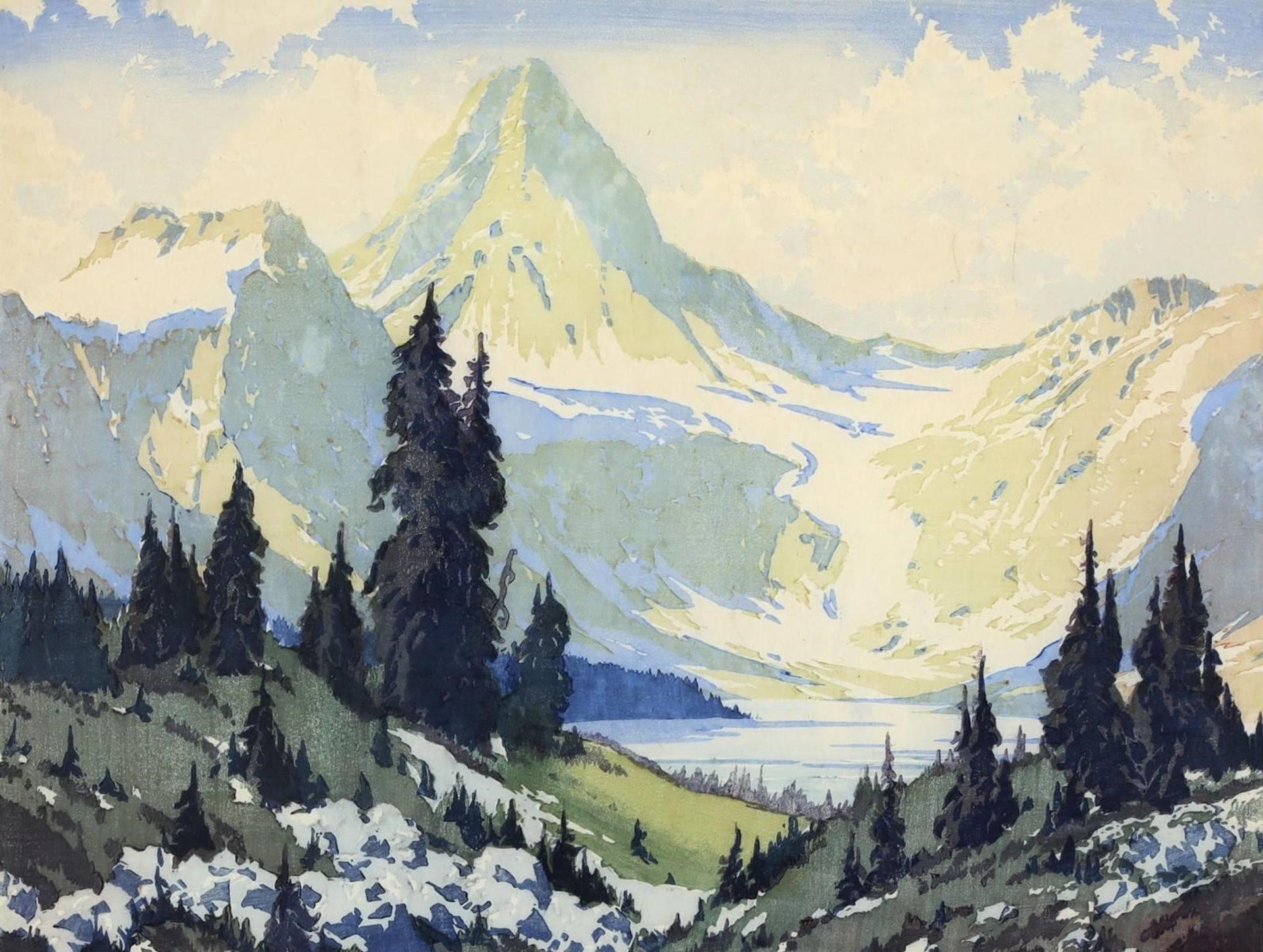 Barbara Harvey Leighton (1911-1986) - Mount Assiniboine