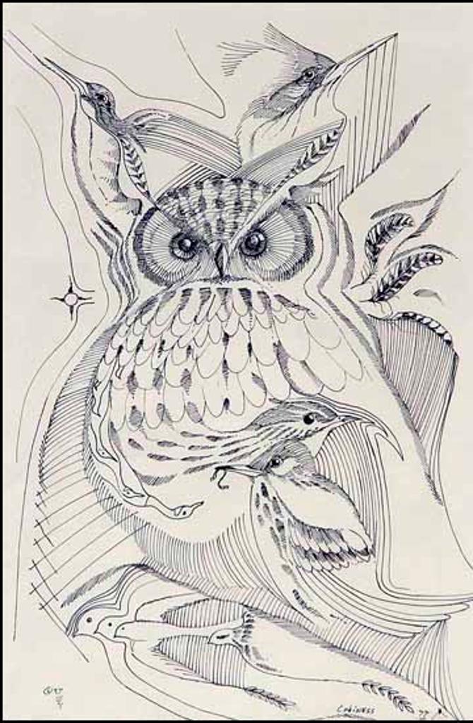Eddy Cobiness (1933-1996) - Owls (03018/2013-1398)