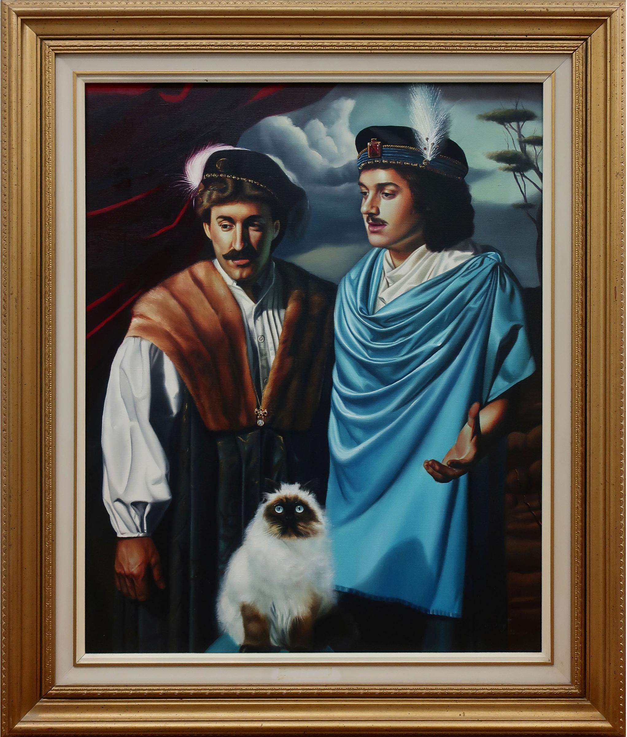 Sylvain Forget - Untitled (Two Actors And A Cat)