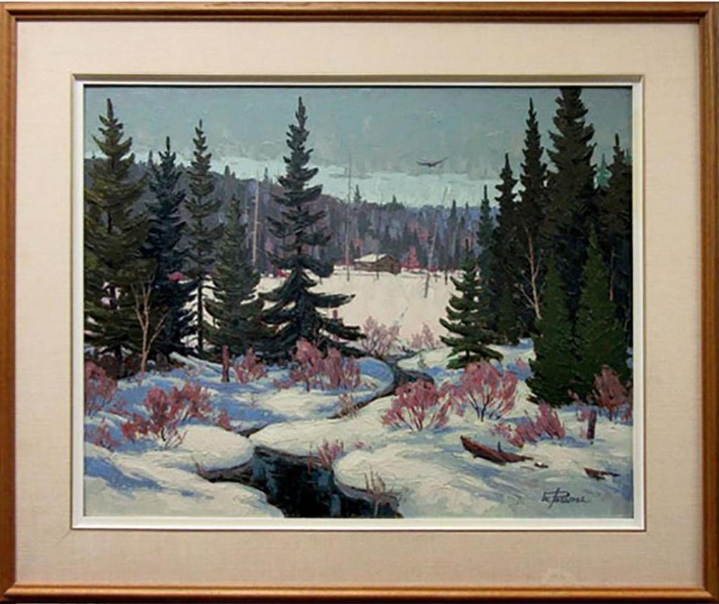 William (1862-1947) - Snowbound, Algonquin Park