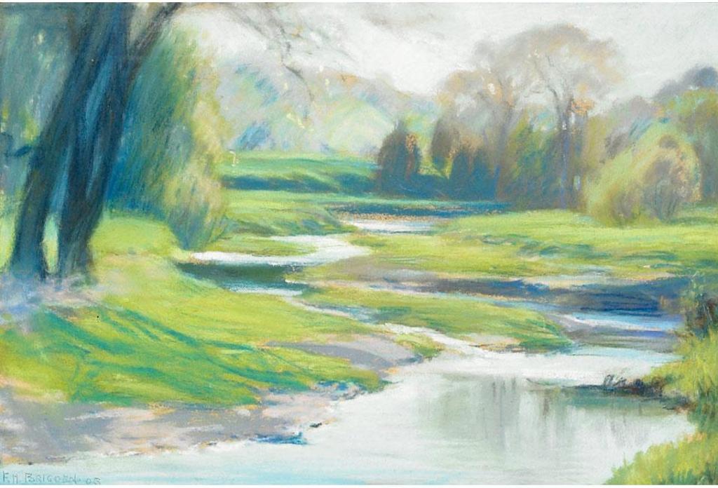 Frederick Henry Brigden (1871-1956) - Winding Stream