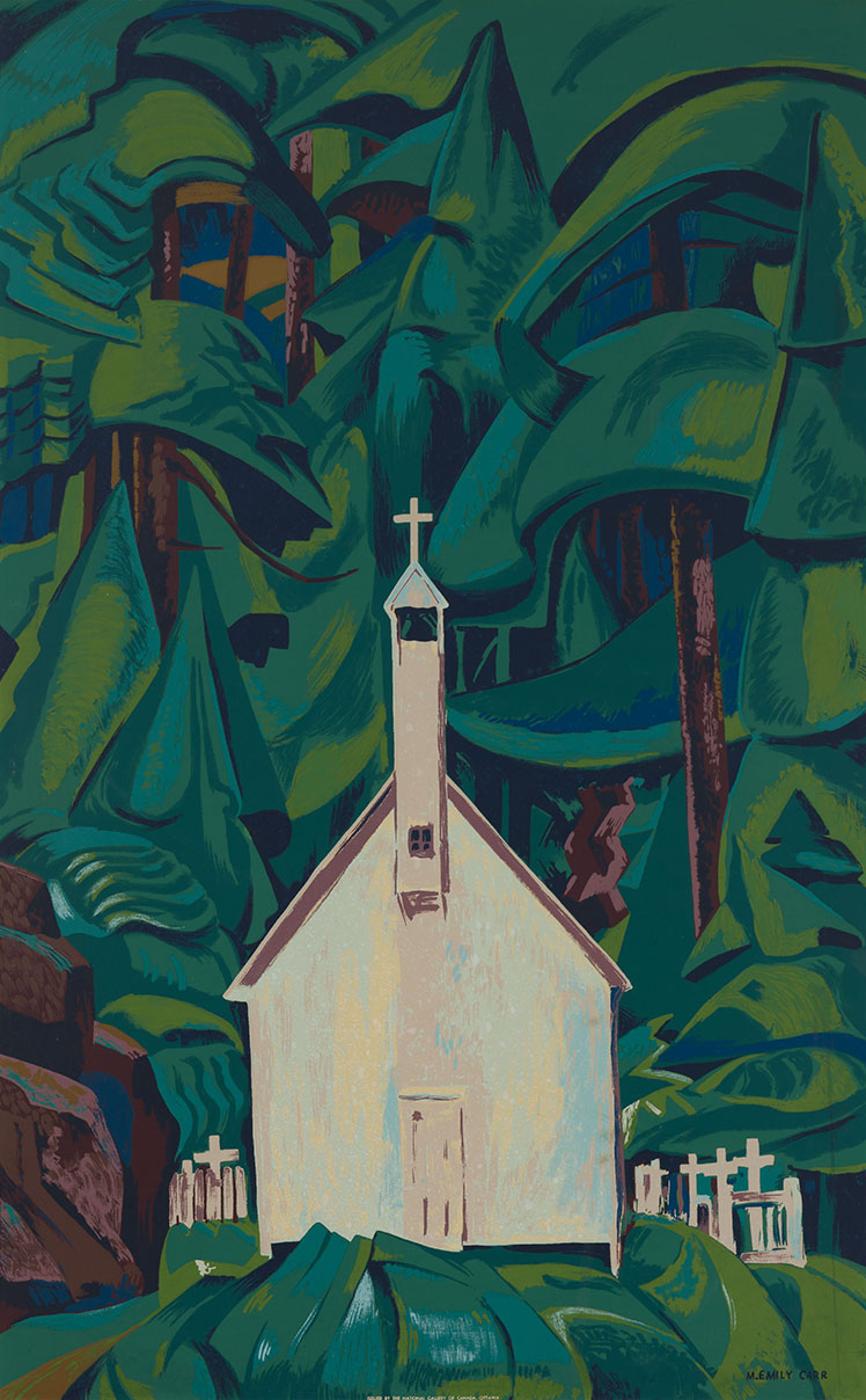 Emily Carr (1871-1945) - Church at Yuquot Village (Indian Church)