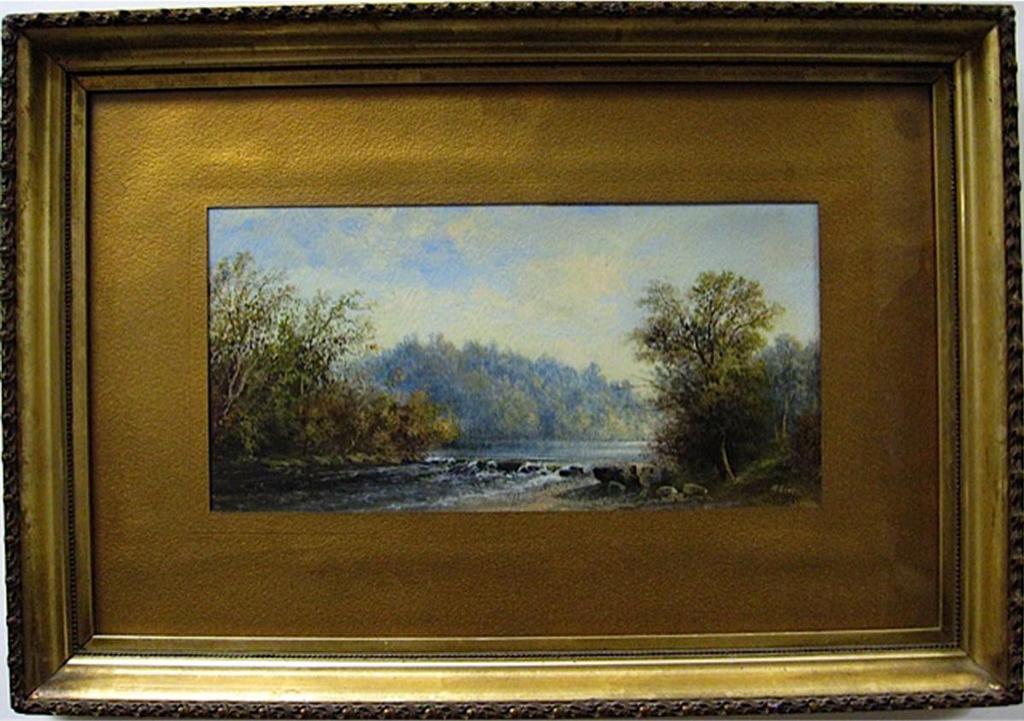 Harry (Henry) Nesbitt McEvoy (1828-1914) - River Study