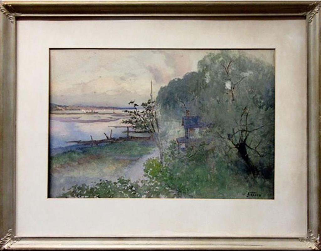 John Arthur Fraser (1838-1898) - 'early Morning At Glenwood, Long Island Sound