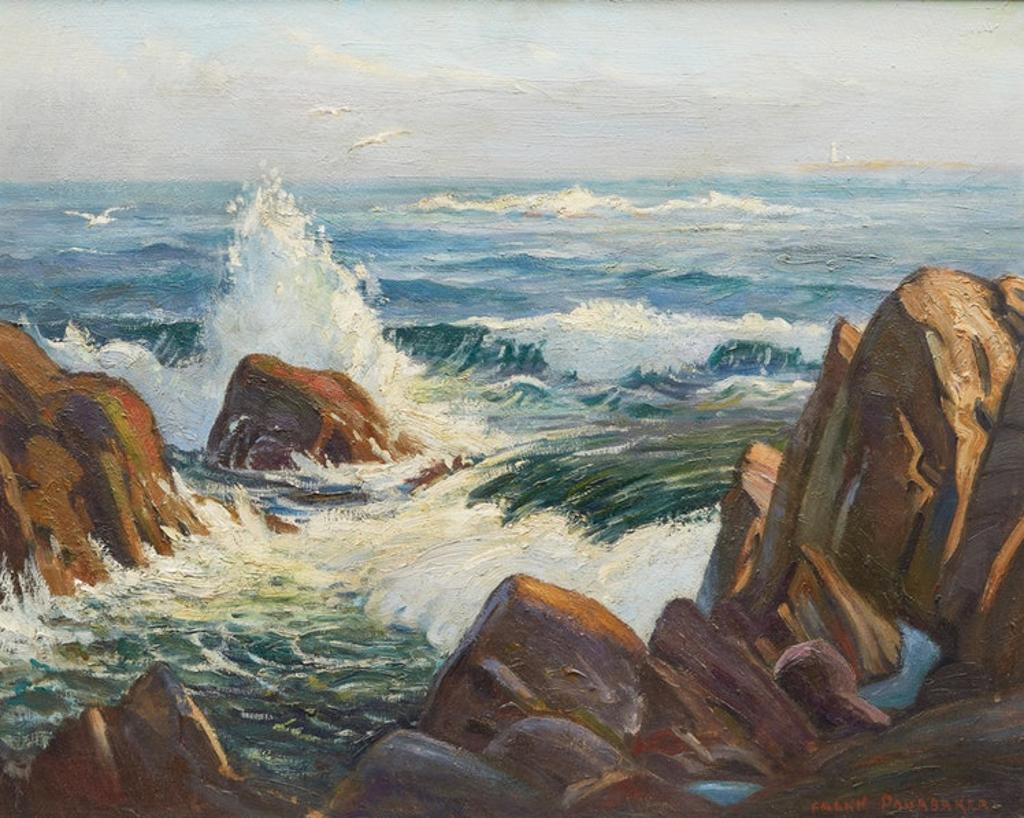 Frank Shirley Panabaker (1904-1992) - Light House at Peggy's Cove