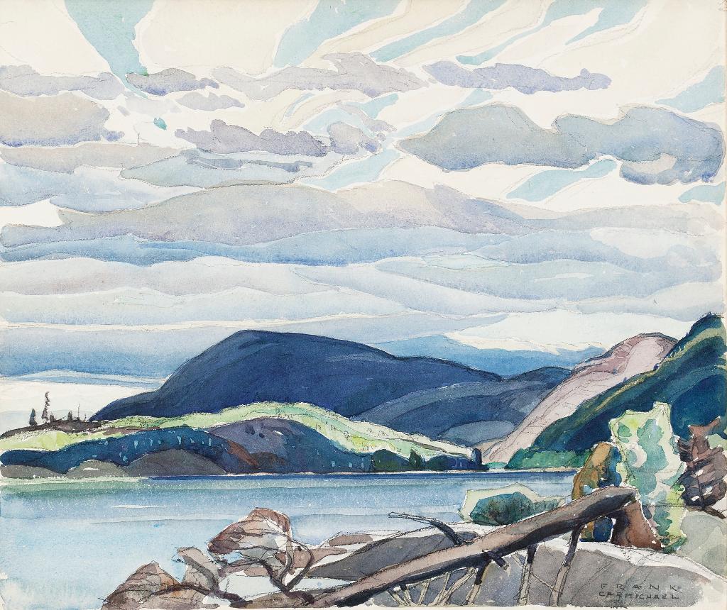 Franklin H. Carmichael (1898-1992) - Lake And Hills
