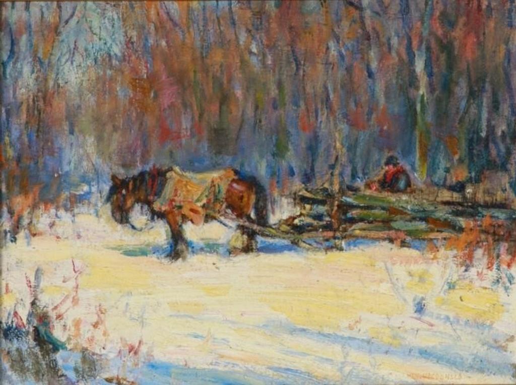 Manly Edward MacDonald (1889-1971) - Logging in Winter