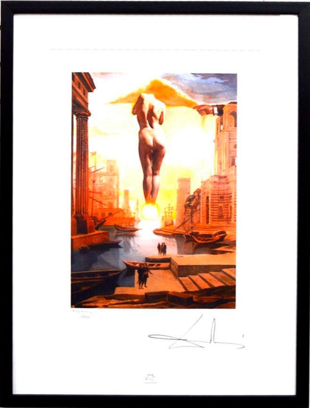 Salvador Dalí (1904-1989) - composition abstraite surréaliste