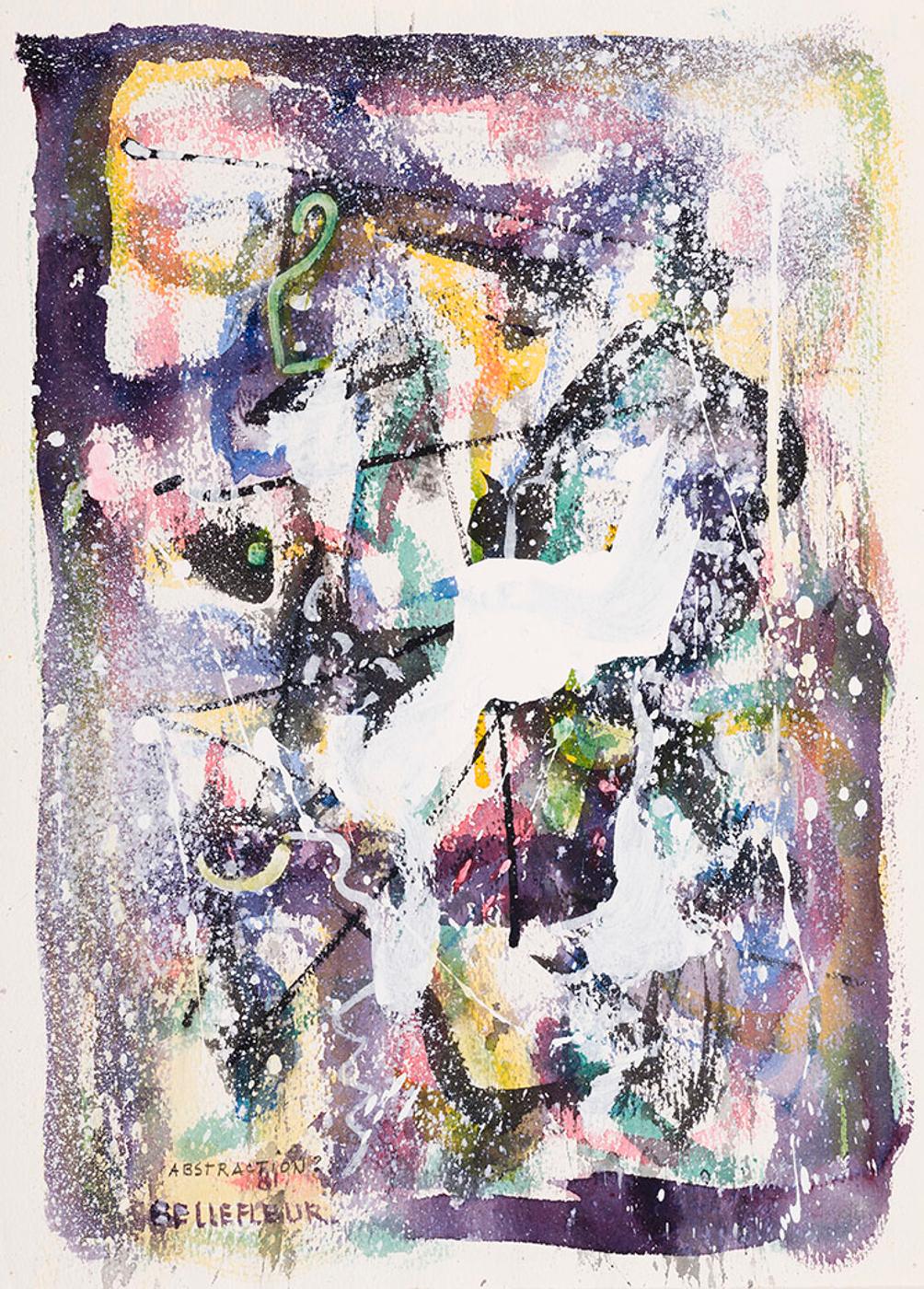 Léon Bellefleur (1910-2007) - Abstraction?