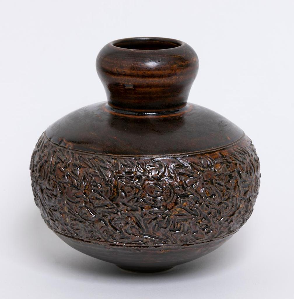 Jack Sures (1934-2018) - Brown Round-Bottomed Vase