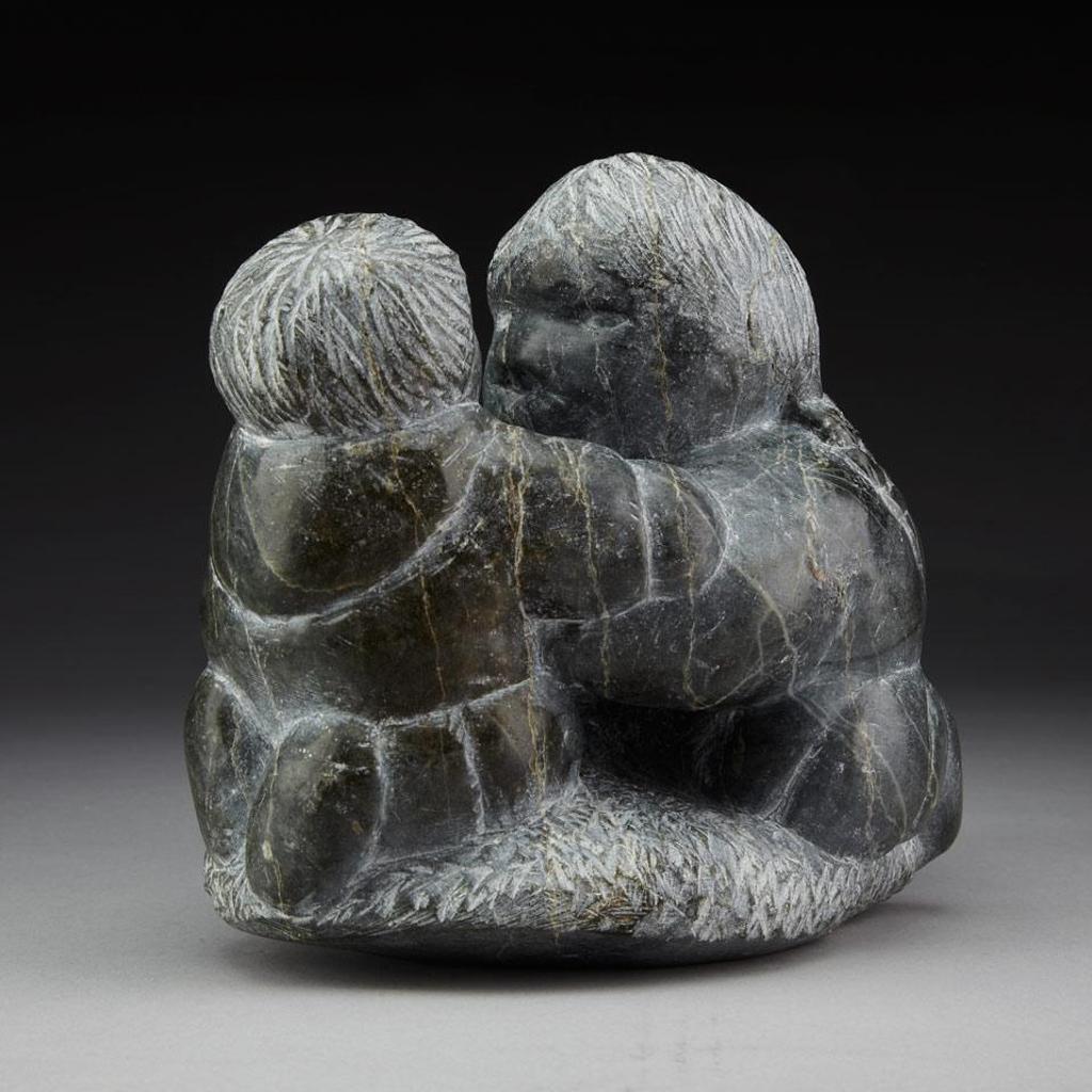 Johnny Inukpuk Jr. (1911-2007) - Mother With Her Two Children