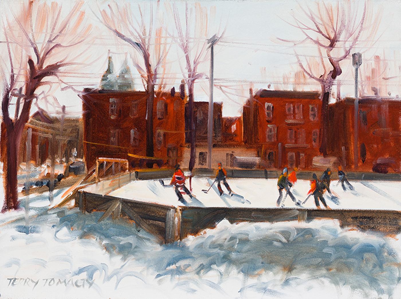 Terry Tomalty (1935) - Rink, East End