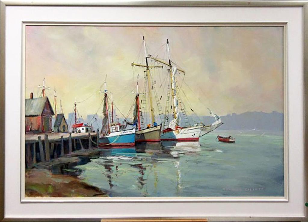 Douglas Ferfguson Elliott (1916-2012) - Untitled (Boats At Rest)