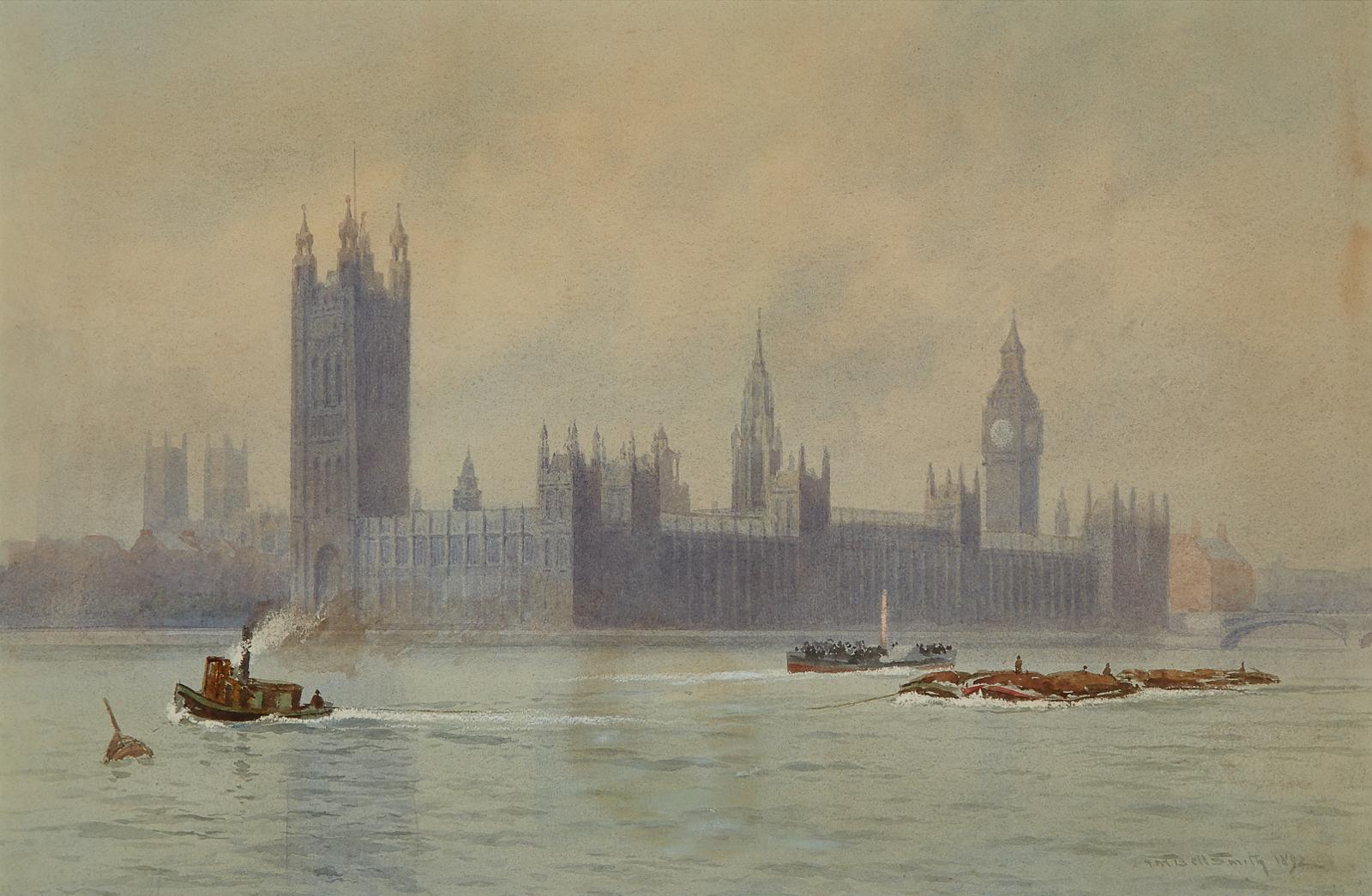 Frederic Martlett Bell-Smith (1846-1923) - Palace Of Westminster, London, 1892