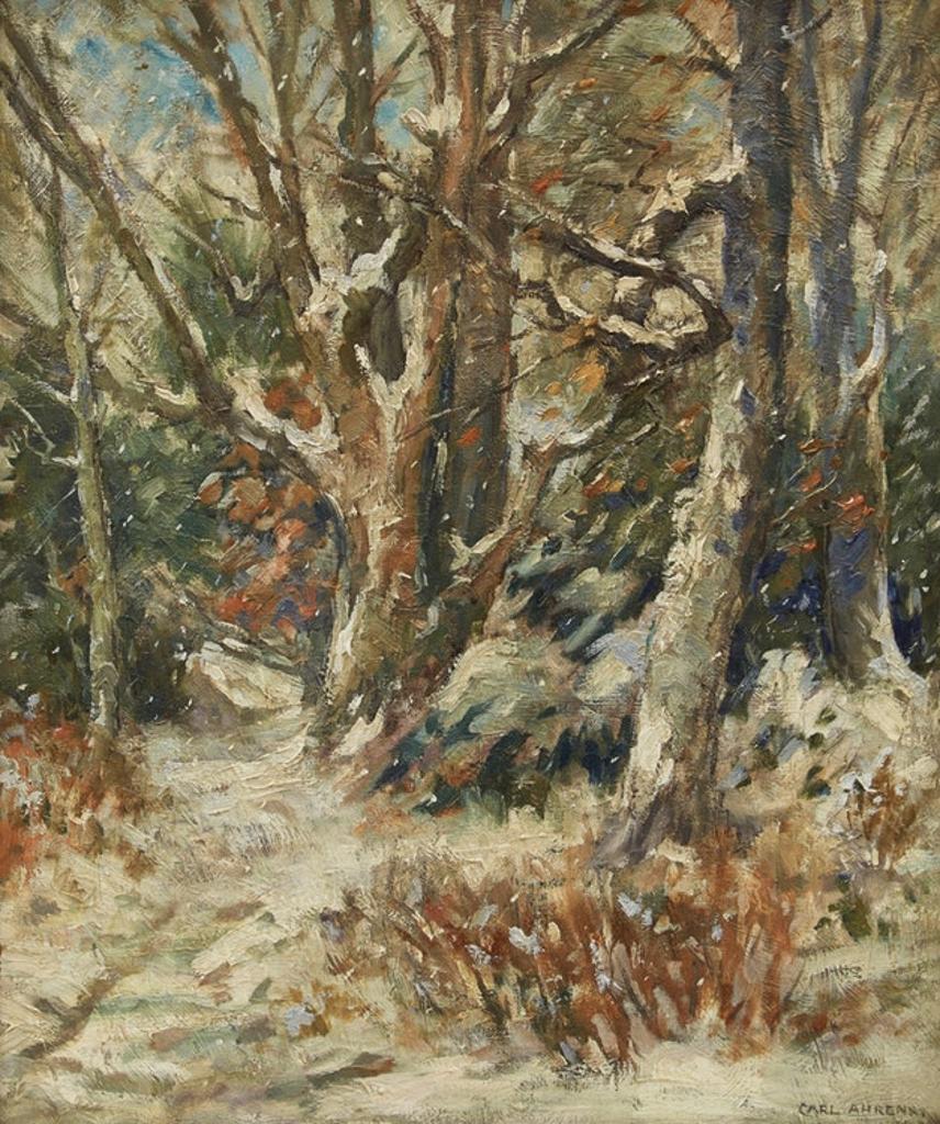 Carl Henry Von Ahrens (1863-1936) - The First Snow