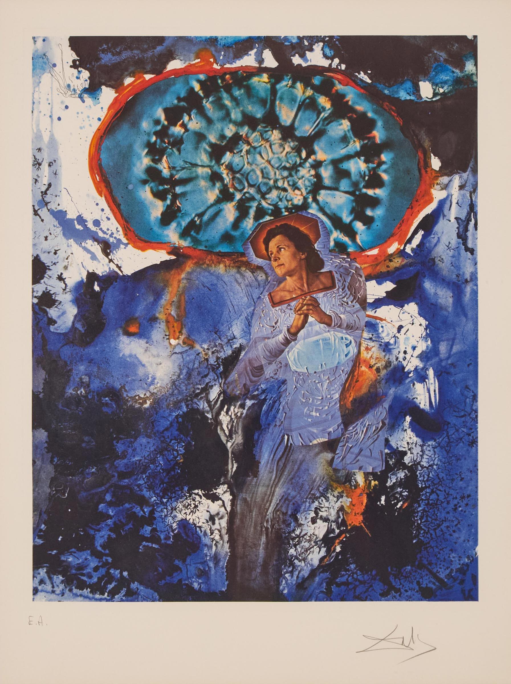 Salvador Dalí (1904-1989) - Ultra Surrealist Corpuscular Galutska, From Memories Of Surrealism, 1971 [f. 71-15 C]