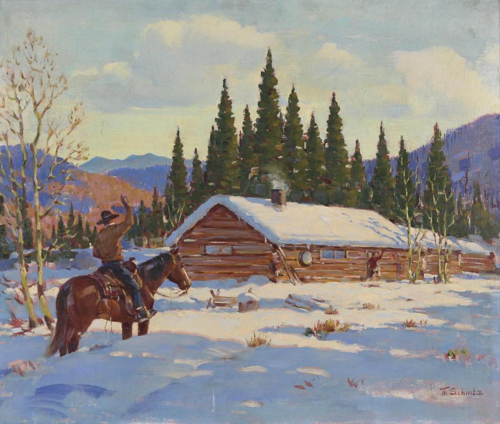 Theodor Marie Ted Schintz (1904-1975) - High River