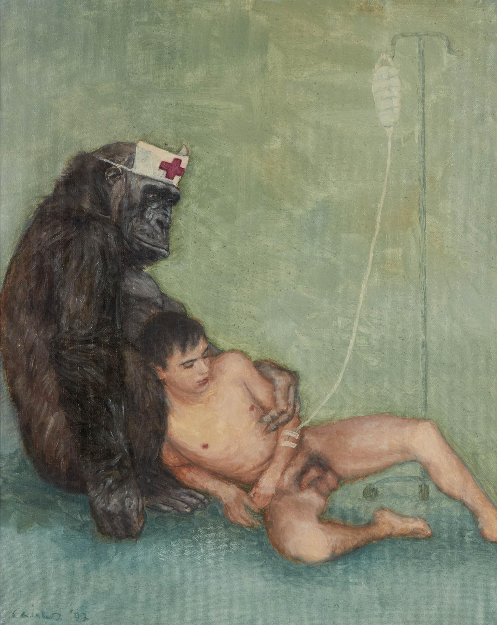 Michael Caines - Untitled (Gorilla Nurse), 2002