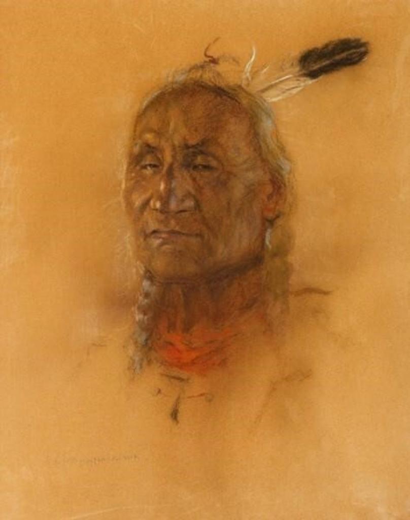 Nicholas (Nickola) de Grandmaison (1892-1978) - Portrait of a Chief