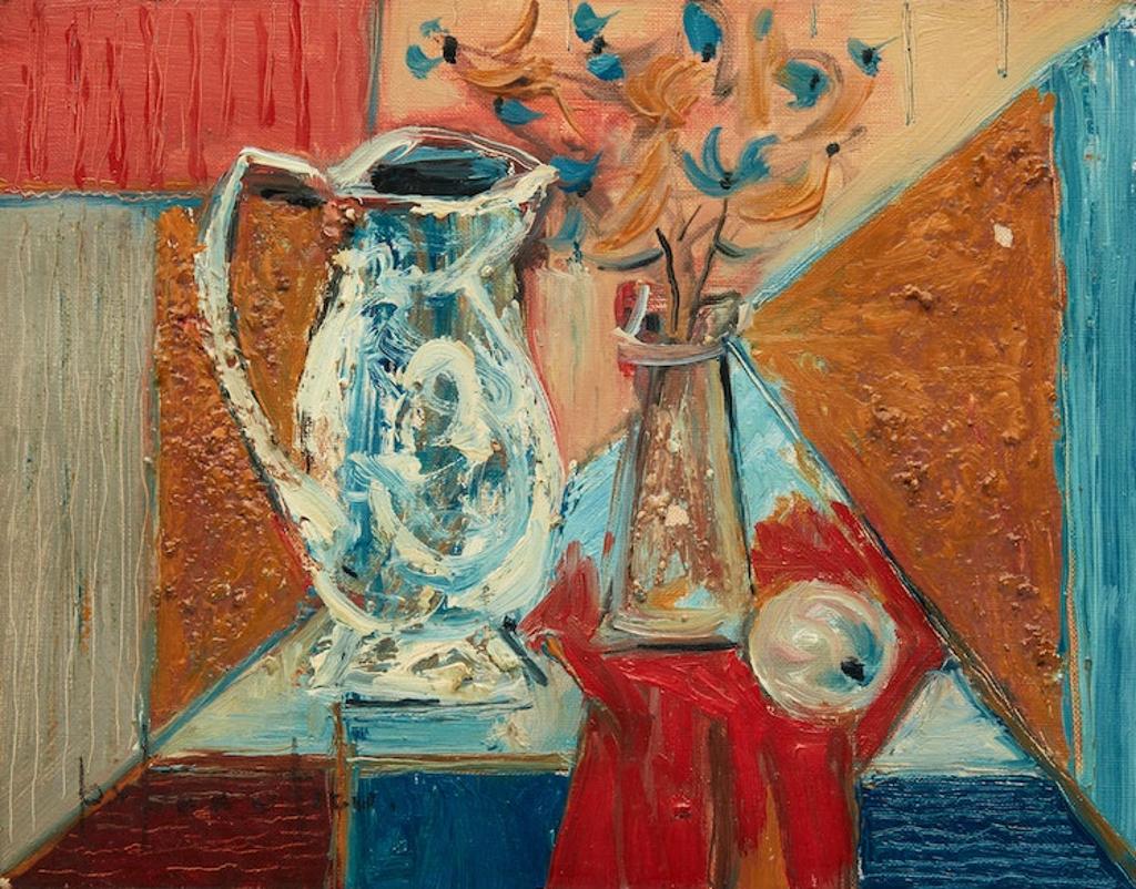 Paul Vanier Beaulieu (1910-1996) - Still Life with Jug and Flowers