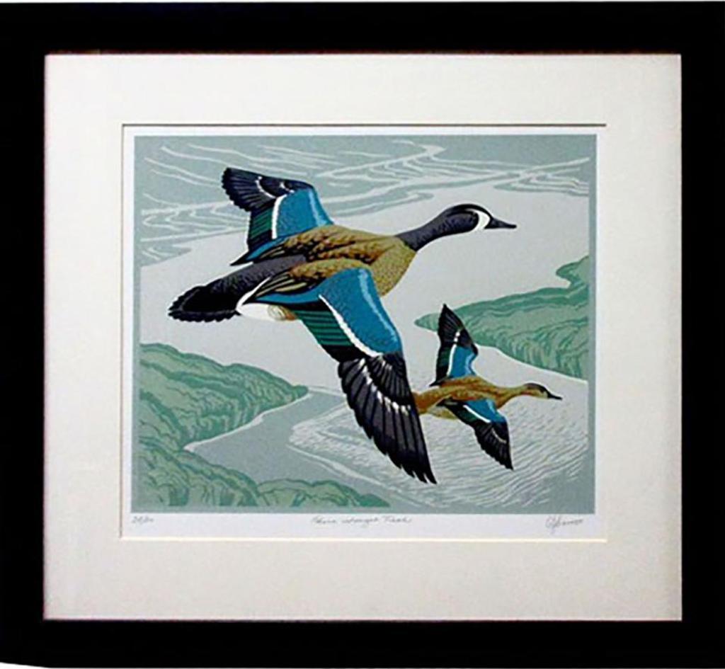Alfred Joseph (A.J.) Casson (1898-1992) - Blue Winged Teal