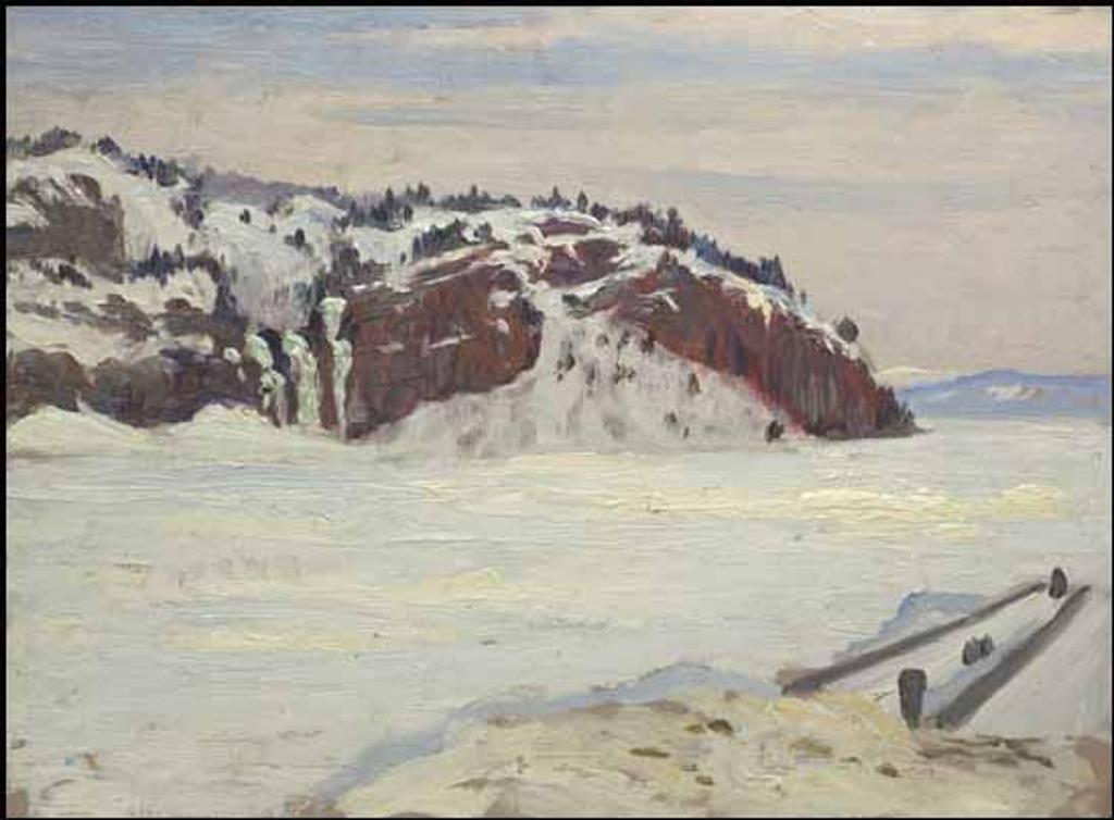 Maurice Galbraith Cullen (1866-1934) - Winter, Lac St. Jean, PQ