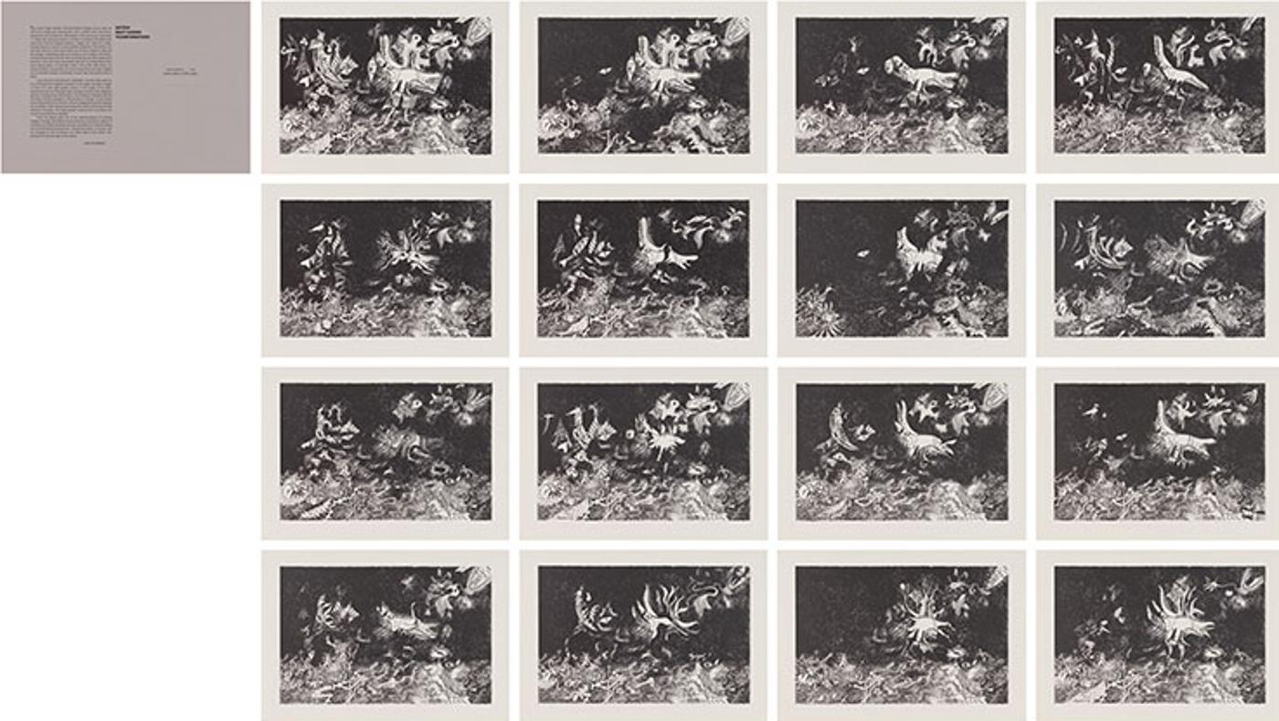 Jack Leaonard Shadbolt (1909-1998) - Sixteen Night Garden Transformations