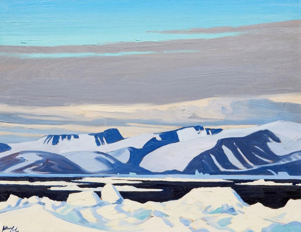 Charles Anthony Francis Law (1916-1996) - Contrast, Baffin Island, Baffin Bay, N.W.T.